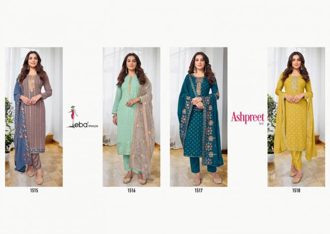 Ashpreet vol 8 by Eba Lifestyle Designer Salwar Suit Collections